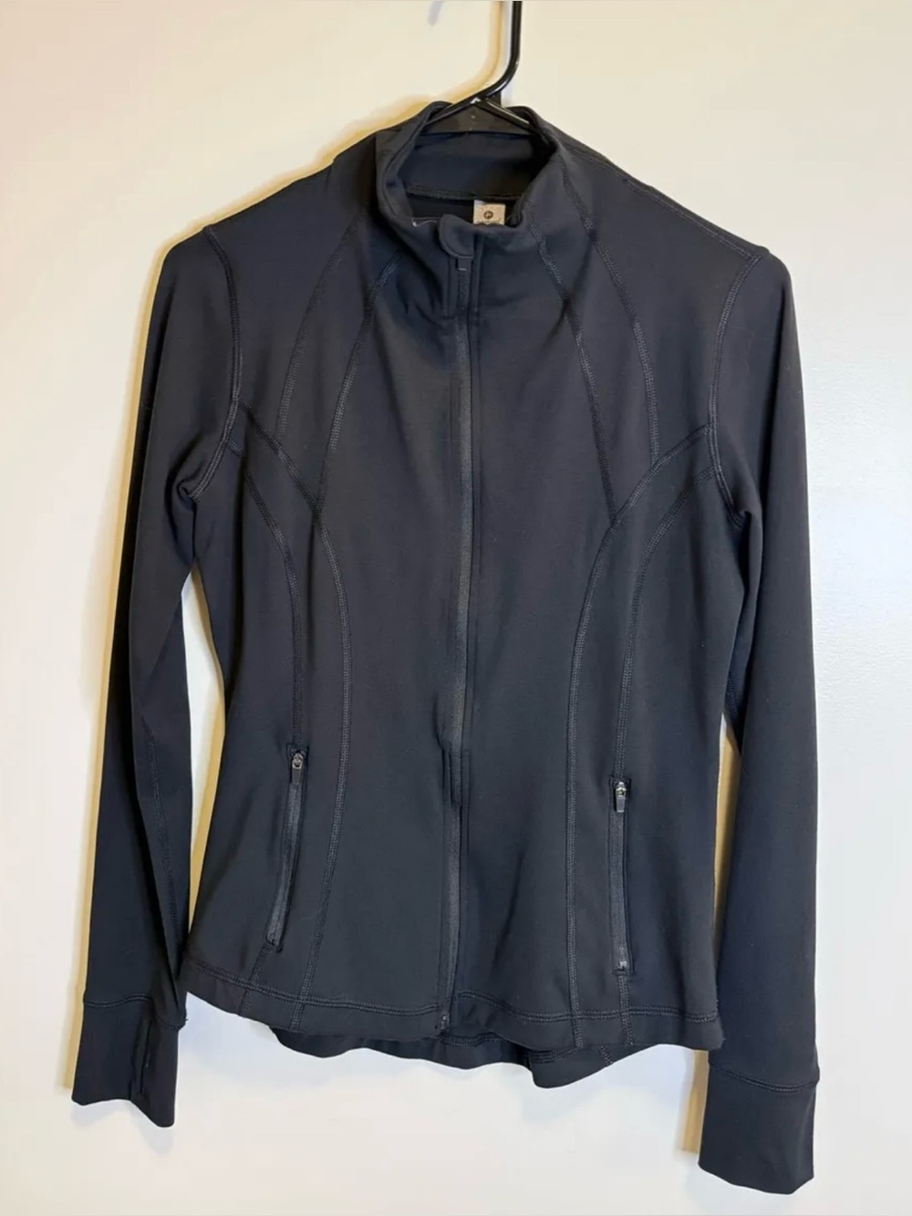 Black Full-Zip Jacket